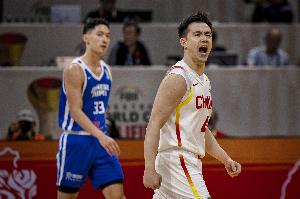运转良好!中国男篮全队送22次助攻&赵继伟6次 中国台北全队14助