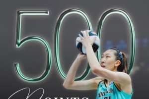 继续冲啊!韩旭:祝贺自己WNBA生涯500分 坚持 一定会越来越好