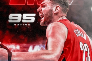 开拓者晒克林根《NBA2K27》中盖帽数值95:篮下不可忽视的力量