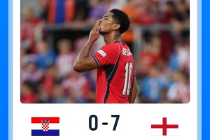 尴尬纪录!0-7负英格兰,克罗地亚成首个主场输7球的世界杯决赛队